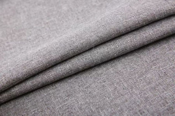 Phong cách trơn Polyester Vải lanh Polyester cho ghế sofa