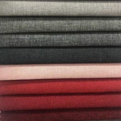 Vải nội thất bọc nệm vải lanh Sofa vải sợi dọc dệt kim Phong cách hiện đại tùy chỉnh