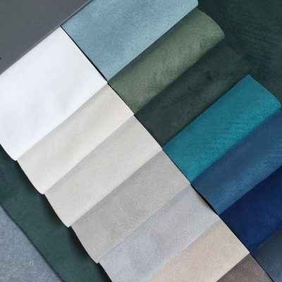 Vải bọc ghế sofa da lộn dệt kim cho rèm 100% Polyester