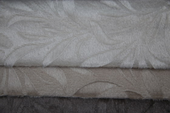 Vải lanh 100% Polyester giống như vải bọc cho ghế sofa Châu Âu rắn 330gsm