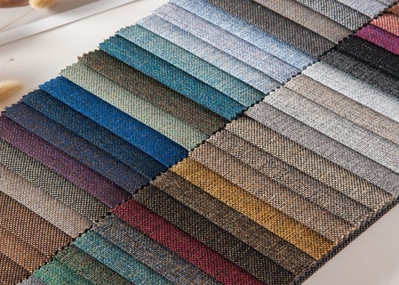 Nhà sản xuất vải vải lanh giá rẻ cho trang trí nội thất vải lanh bọc ghế sofa