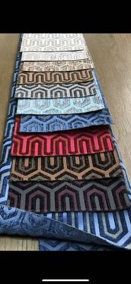 Jacquard chenille vải ghế sofa vật liệu 25 ngày giao hàng chi tiết cho nội thất sang trọng