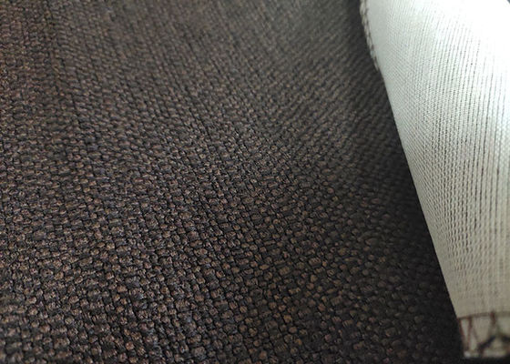 335gsm Linen Sofa Vải Dress Áo sơ mi dệt kim Polyester nguyên chất