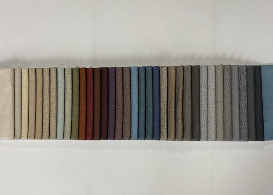 SGS Polyester Linen Vải bọc ghế Nhà may Vải dệt kim dệt