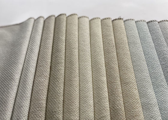 Vải lanh trơn hiện đại Sofa vải 100 Polyester Vải lanh chống rách