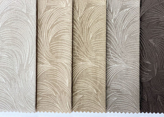 100 Polyester Vải nhung Sofa Vải bọc nhung 3D nổi