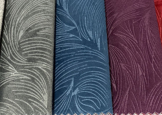 100 Polyester Vải nhung Sofa Vải bọc nhung 3D nổi