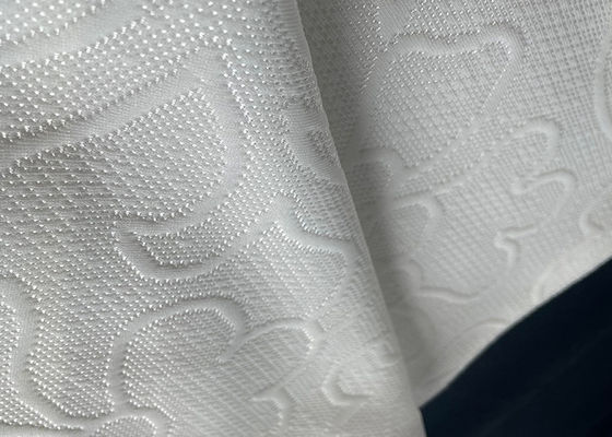 Vải nệm Polyester 240cm, Vải Jacquard dệt kim đôi nặng