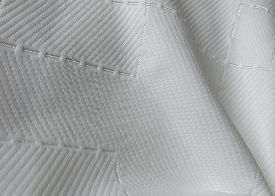 Sợi nhuộm Polyester Nệm Vải Jacquard 100 Polyester Dệt kim
