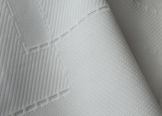 Sợi nhuộm Polyester Nệm Vải Jacquard 100 Polyester Dệt kim