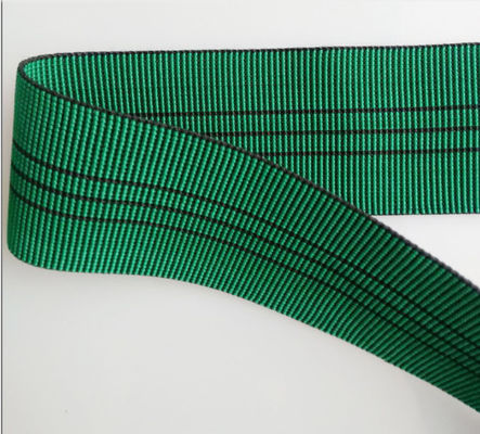 Vải bọc màu xanh lá cây vải đàn hồi PP 2 inch Polypropylene