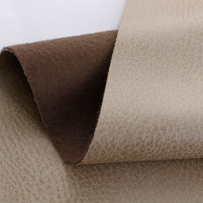Vải sofa da lộn chống thấm SGS Vải polyester da lộn nặng