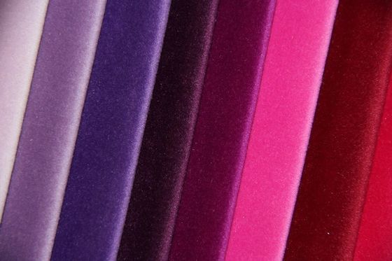 Kem chống nắng Da lộn Vải nhung Polyester Vải bọc da lộn màu tím