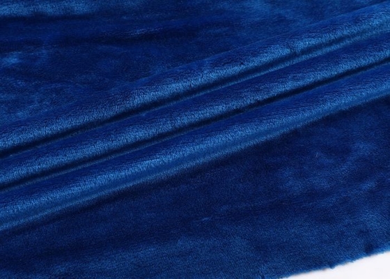 Cảm giác bàn tay mềm mại được chải bằng da lộn Vải sofa 100% Polyester Flannel