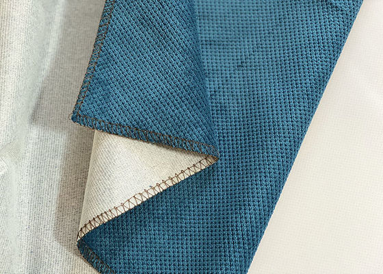 280cm Vải bọc thân thiện với môi trường, Vải Polyester 100 tái chế màu xanh lam